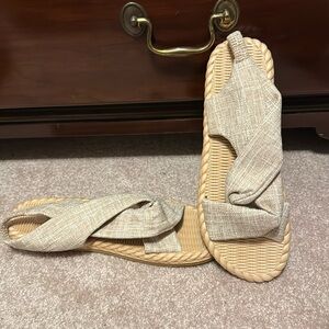 Tan sandals